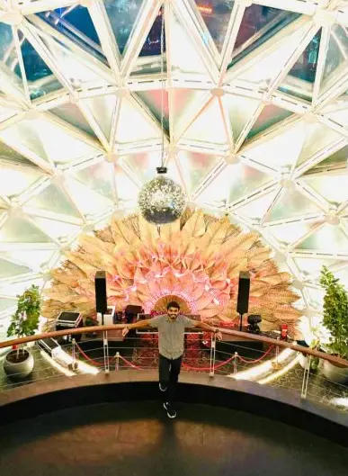 The dome from the balcony