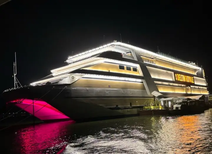 Deltin Royale on the water
