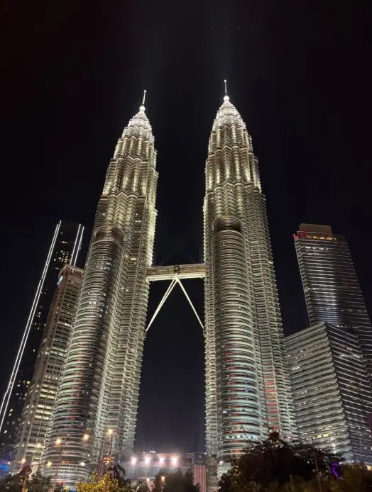 Petronas Towers at night