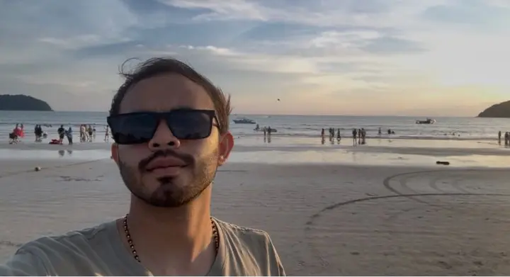Evening at the beach