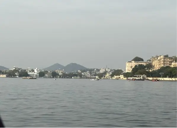 City Palace from the lake